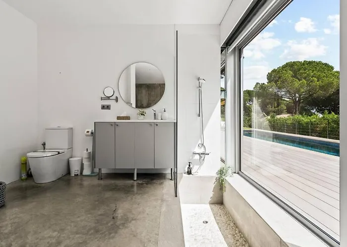 וילה Design Sea Views And Lap Pool קברילס